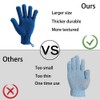 CLEEDY Bath Exfoliating Gloves Scrub - 4 pcs (2 Pair)