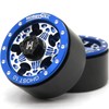 hobbysoul Heavy 1.0 Beadlock Wheels Weight 20g/Rim Blue Silver Rims