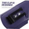 TEHAUX Stethoscope Holder Clip for Nurses Doctors Pu Leather Waist