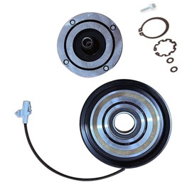 10S17E AC Compressor Clutch Assy for Dod-ge Ram 1500 2500 8 CYL 5.7L 2003 2004 2005 2006 2007 2008 Auto Air Compressor Clutch Oil Assembly Kit Pulley Bearing Coil Plate 2011277