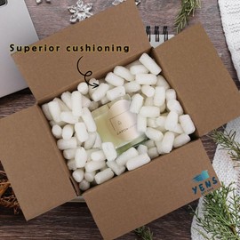 Yens Packing Peanuts 23 Gallon 3 cubic ft Biodegradable Popcorn for Moving, Shipping, Packaging 100% RECYCLEABLE