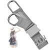 Elastic Jacket Gripper Travel Strap with D-ring Hooks and buckle,