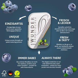 Wunder Toothpicks – in 6 Refreshing Varieties – with Flavour – Tasty Tools Picks