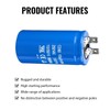 ZOWZEA 150uF/MFD CD60 Motor Start Capacitor 250VAC 50/60Hz for Electric