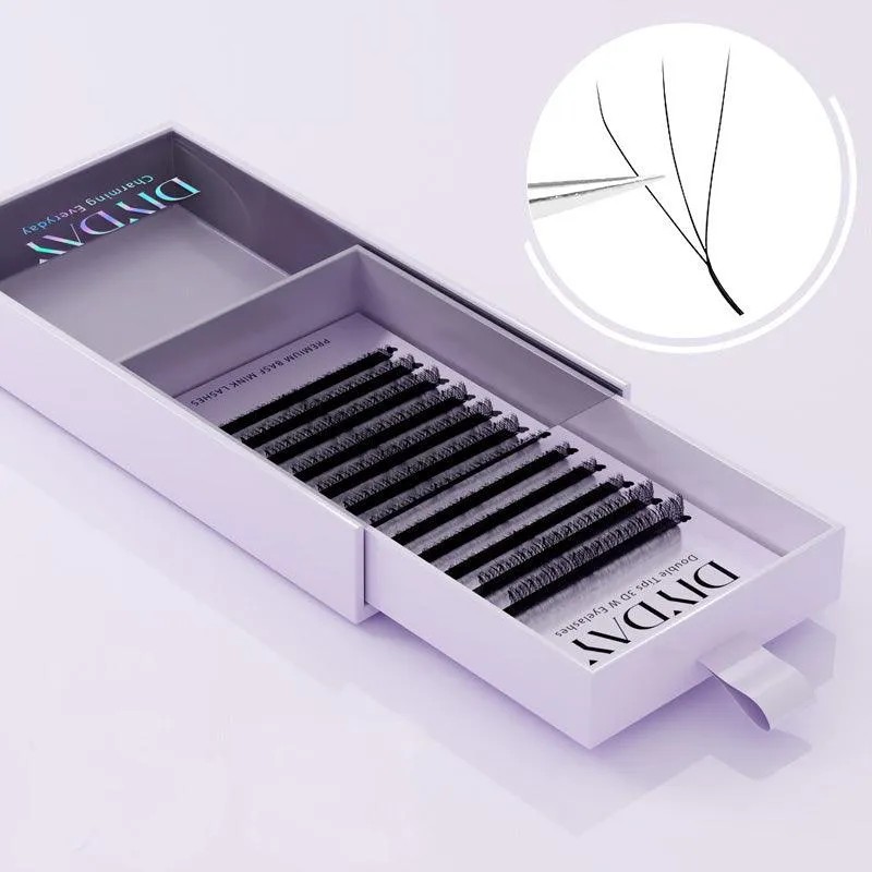 Diyday 3 D W 0.07 Shaped Extensiones Pestañas