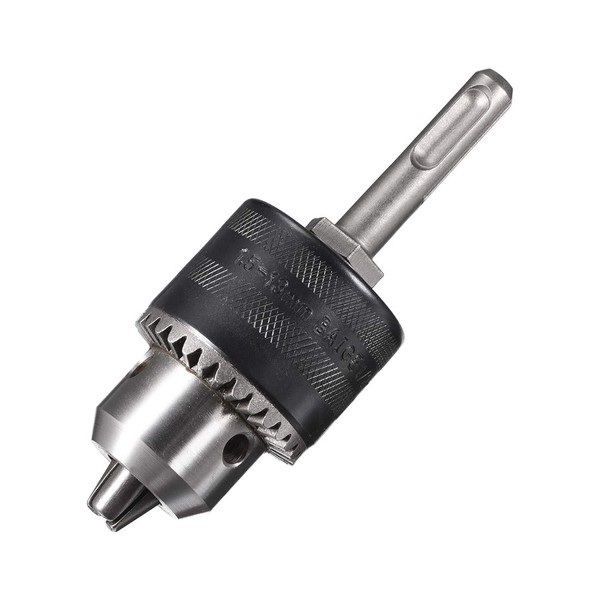 uxcell Drill Chucks, 1/2-20UNF Threaded 1.5-13mm Capacity with Chuck Key