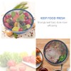 BoxedHome BPA Free Plastic Round Mixing Bowl with Lids, 12