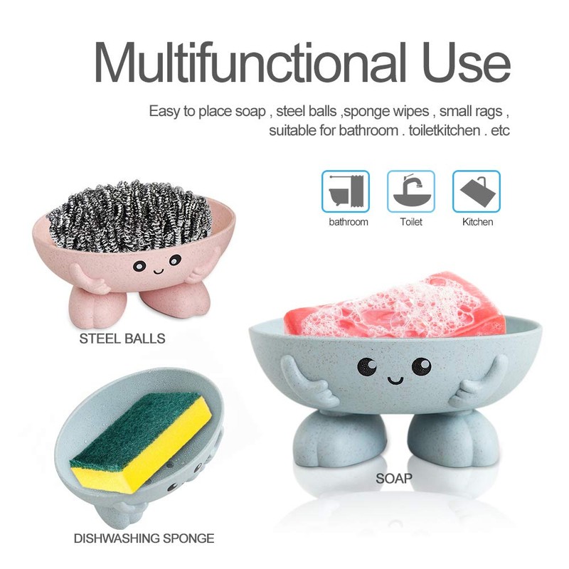 Omore - Jabonera para niños, diseño de Barra de jabón