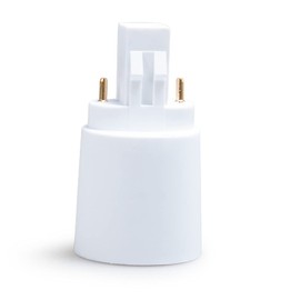XYX GX23 to E27/E26 LED Light Sockets Adapter, Light Bulb Socket, Bulb Base Adapter, Converters Lamp Holder (Pack of 1)