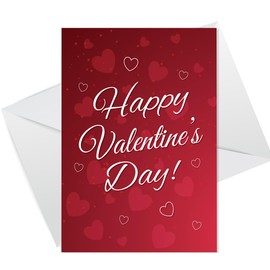 RED OCEAN Pack of 30 Valentine's Day, Valentines Day Card Multipack, Happy Valentines Day Cards, 30 Cards With White Envelopes, Valentines Card For Him Her