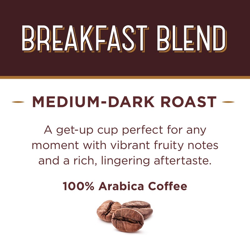 Don Francisco's Breakfast Blend Medium-Dark Roast Coffee Pods - 24