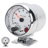 Tbest Tachometer 4 Cylinder Chrome White Switch Light 3.75" 0-8000RPM