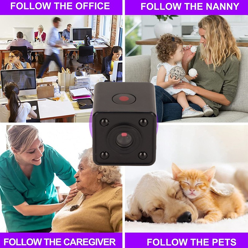 Mini WiFi Camera Wireless Small Video Camera Nanny Cam HD