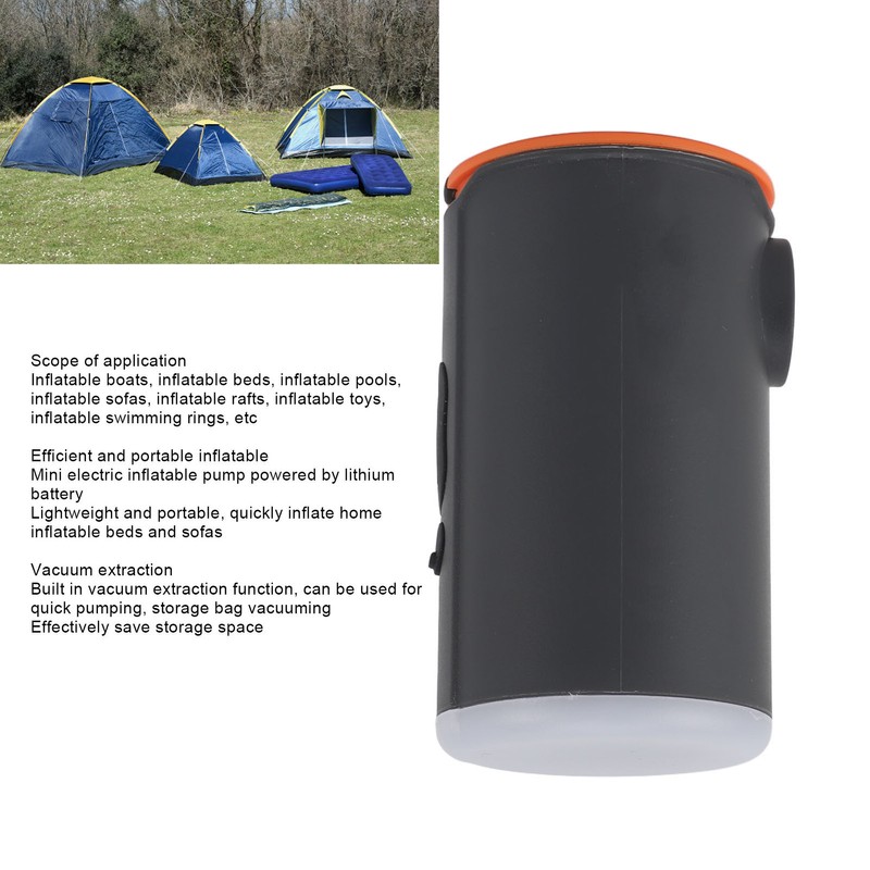 Electric Air Pump Multifunctional Rechargeable Portable Air Pump for Air