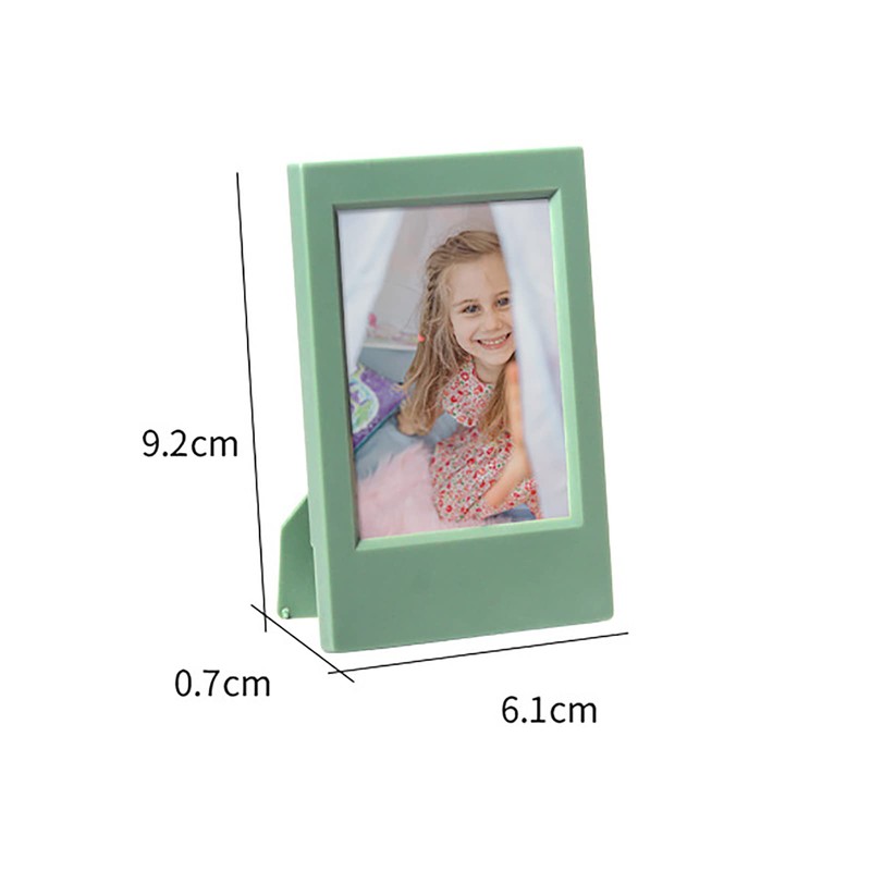 Rieibi (7 Pack) 3 Inch Mini Photo Frame - Picture