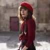 Wheebo Wool Beret Hat,Solid Color French Style Winter Warm Cap