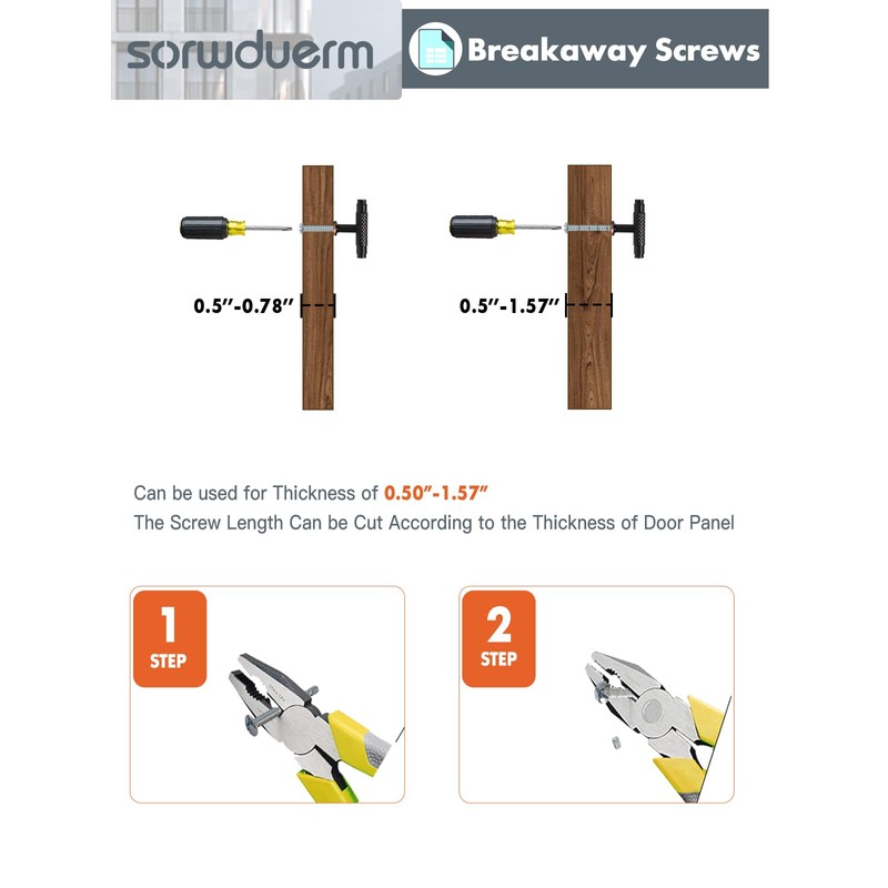 SORWDUERM 5 Pack Oil Rubbed Bronze Knurled Cabinet Knobs 2