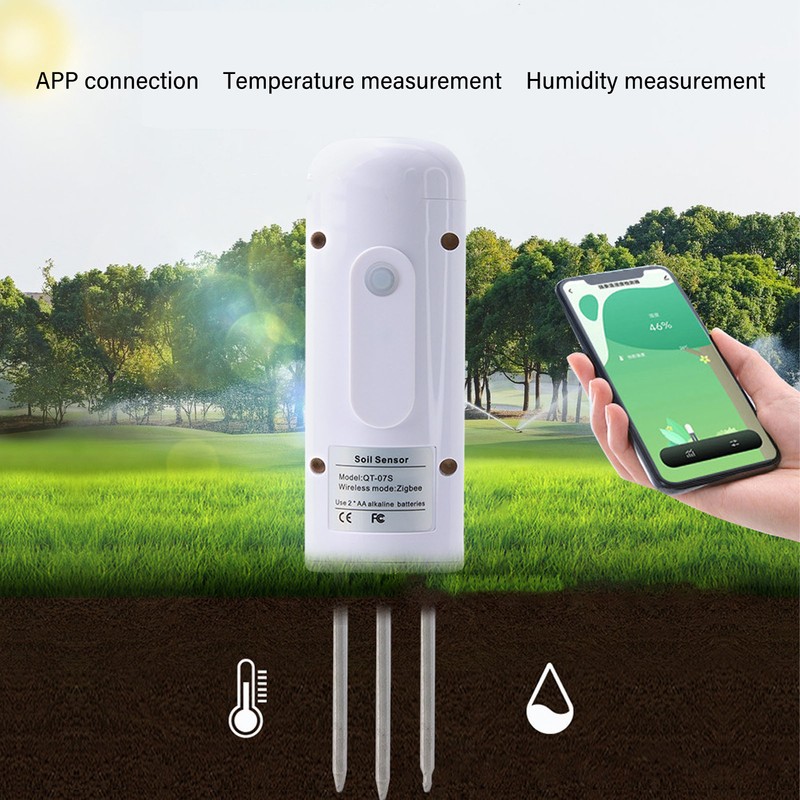 Soil Moisture Meter IP67 Waterproof Sensitive ABS Housing Stainless Steel