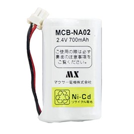 Outlet Product, Former Manufacturer Part Number: Ni-Cd, 2.4 V, 600 mAh, P-AA42/1BA01, BP-T50, SP-N1, CT-033, BLC-BT UXB1, Compatible