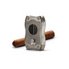 Colibri SV-Cut Cigar Cutter| Black/Chrome/Gunmetal/Rose Gold |Spring Loaded Release |