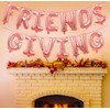 Friendsgiving Decorations Rose Gold Foil Letter 16 Inches Tall Balloons