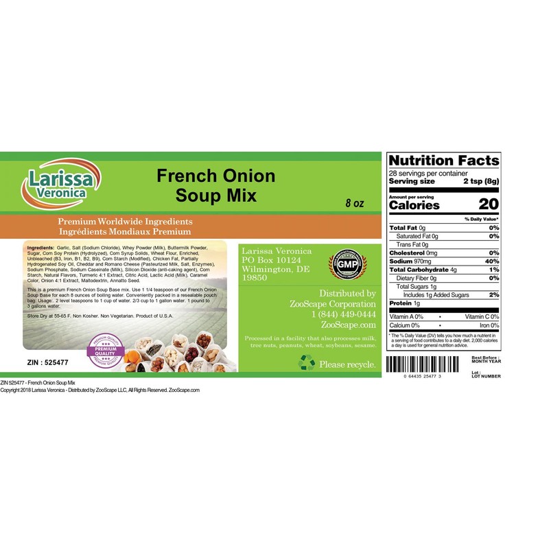 French Onion Soup Mix (8 oz, ZIN: 525477) - 3