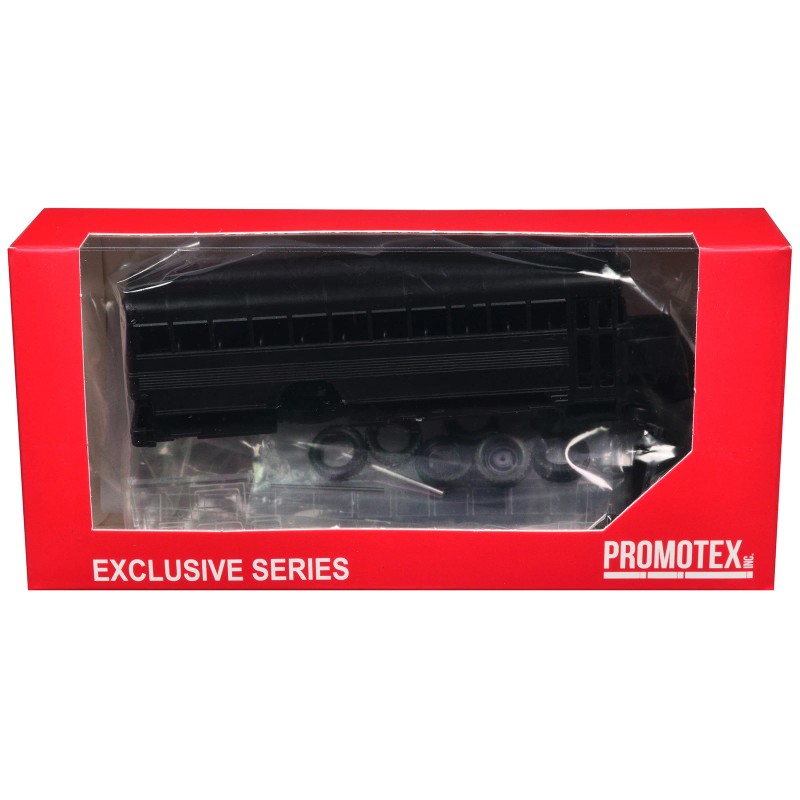 Promotex DCD Model Kit 1/87 Scale School Bus in Plastic