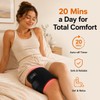 Red Light Therapy Pad for Body Pain, 11.8"x6.9" Portable Infrared