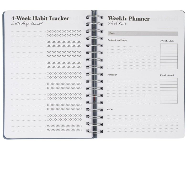 ADHD Daily Planner – 12-Week Undated 6x9 Productivity Planner with