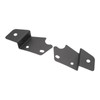 1 Pair A Pillar LED Light Brackets Black Powder Coating