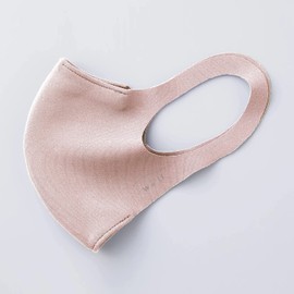 We'll Comfit MASK Double Layer Mask (1 Mask Body + 1 Filter Included) (16 Colors / 4 Sizes Total) All Seasons, Small Face, Pollen, Washable, Made in Japan (SMOKY PINK, S)