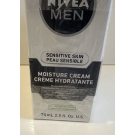 NIVEA 3 X Nivea Men Sensitive Skin Moisture Face Cream 2.5 oz