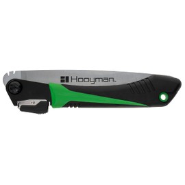 Hooyman MegaBite 8” Handsaw with Heavy Duty Construction, High Carbon Steel Blade, Impulse Hardened Teeth, and Ergonomic Over-Molded Handle for Camping, Hunting, Tree Trimming, Pruning, and Outdoors