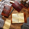 Chinco 5 Pcs Journal Notebook Refillable Leather Diary Leather Vintage