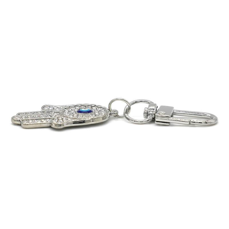 Jasimkiss Evil Eye Keychains Hamsa Hand keychains Protection Charm Car