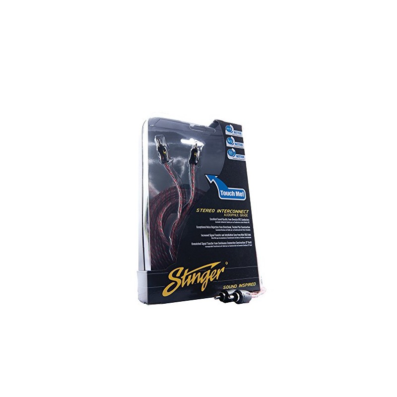Stinger SI429 2-Channel RCA Connection Cable For Stinger Amplifier Kit
