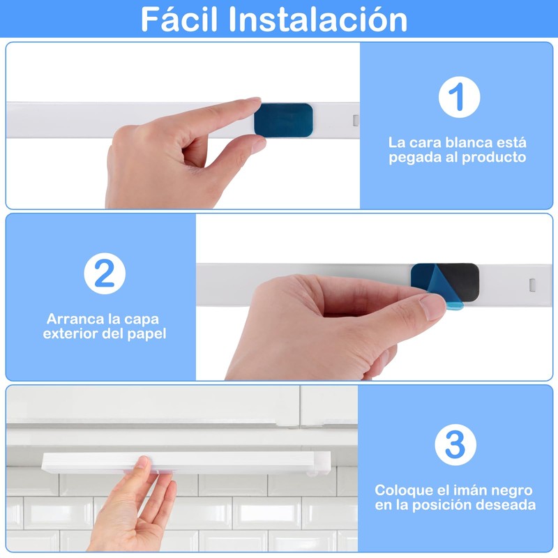 2 Piezas Luz Closet con Sensor Lámpara, Luz Led con