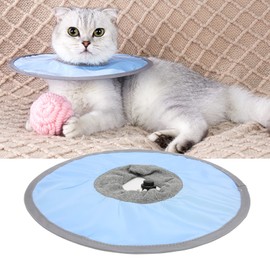 Keenso - Collar isabelino suave para gatos, collar protector para perros y gatos, collar de recuperación para gatos, perros (color azul claro)