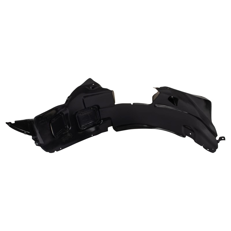 TRQ Front Right Inner Fender Liner Black Passenger Side Compatible