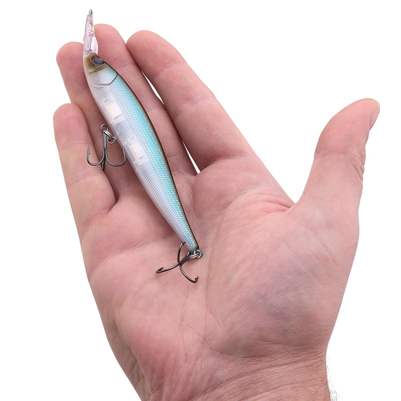 Berkley Krej Fishing Lure, Stealth Minnow, 100, 3.9 in, Designed