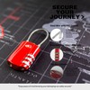 UP Security TSA Locks for Luggage, Small Padlock Combination with
