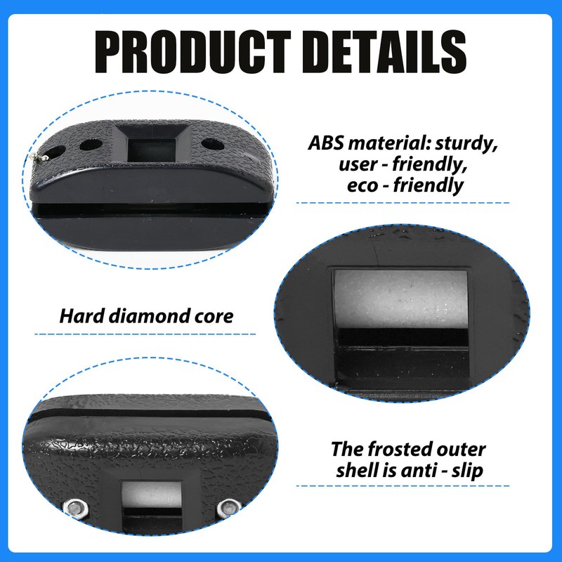 Ice Skates Blade Sharpener Portable Adjustable Width with Storage Bag,