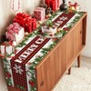 Aitsit Christmas Table Runner, 40 x 180 cm, Washable, Winter