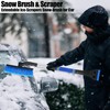 Axinyijia 3-in-1 Ice Scraper Car Snow Brush, Ice Scraper Car