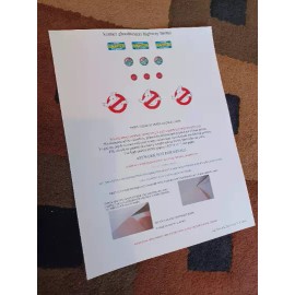 Kenner Ghostbusters Highway Hunter Reproduction Stickers