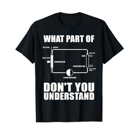 Cool HVAC Design For Men Women Air Conditioning Ventilation T-Shirt