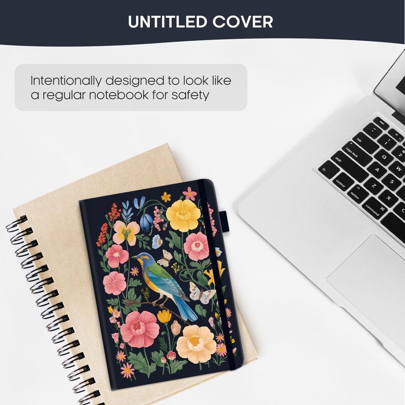 Taja Password Keeper Book with Alphabetical Tabs, Small Password Books