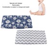 2Pcs Baby Crib Sheets Cotton Yarn Detachable Print Fitted Crib