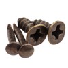 Dophee 20Pcs Antique Brass Jewelry Wood Box Case Chest Corner