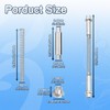 4 Sets K5131 Aluminum Storm Door Hinge Pin Kit, 8
